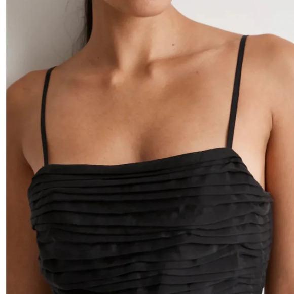 Madewell Ruched Crop Straight-Leg Jumpsuit - Picture 11 of 11